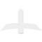 Ekena Millwork Bellingham Architectural Grade PVC Gable Bracket, 48"W x 26"H x 4"D x 6"F, 13/12 Pitch GBP048X26X0406BEL00 - alternate 2